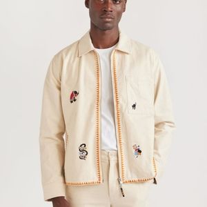 Nightmare Zip Overshirt Cotton Twill Size XL